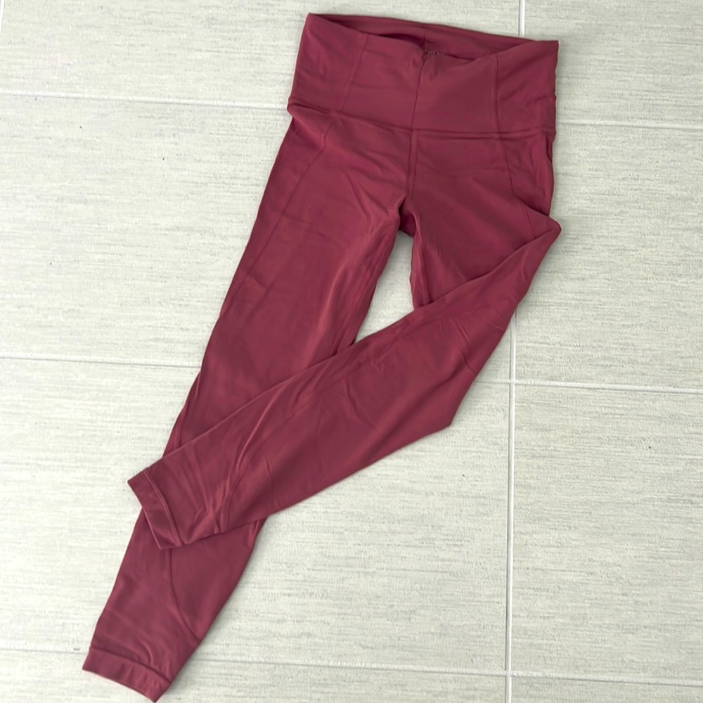 Athleta 7/8 leggings. Dusty rose. Size XS.